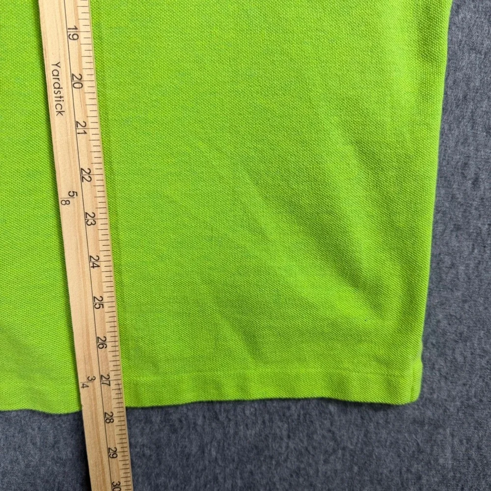 Polo Ralph Lauren Polo Shirt Mens M Lime Green Short Sleeve Pique Pony Logo